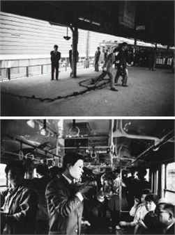 Documentary photo for Yamanote Line Incident (portfolio of 16) - Tokuji Murai