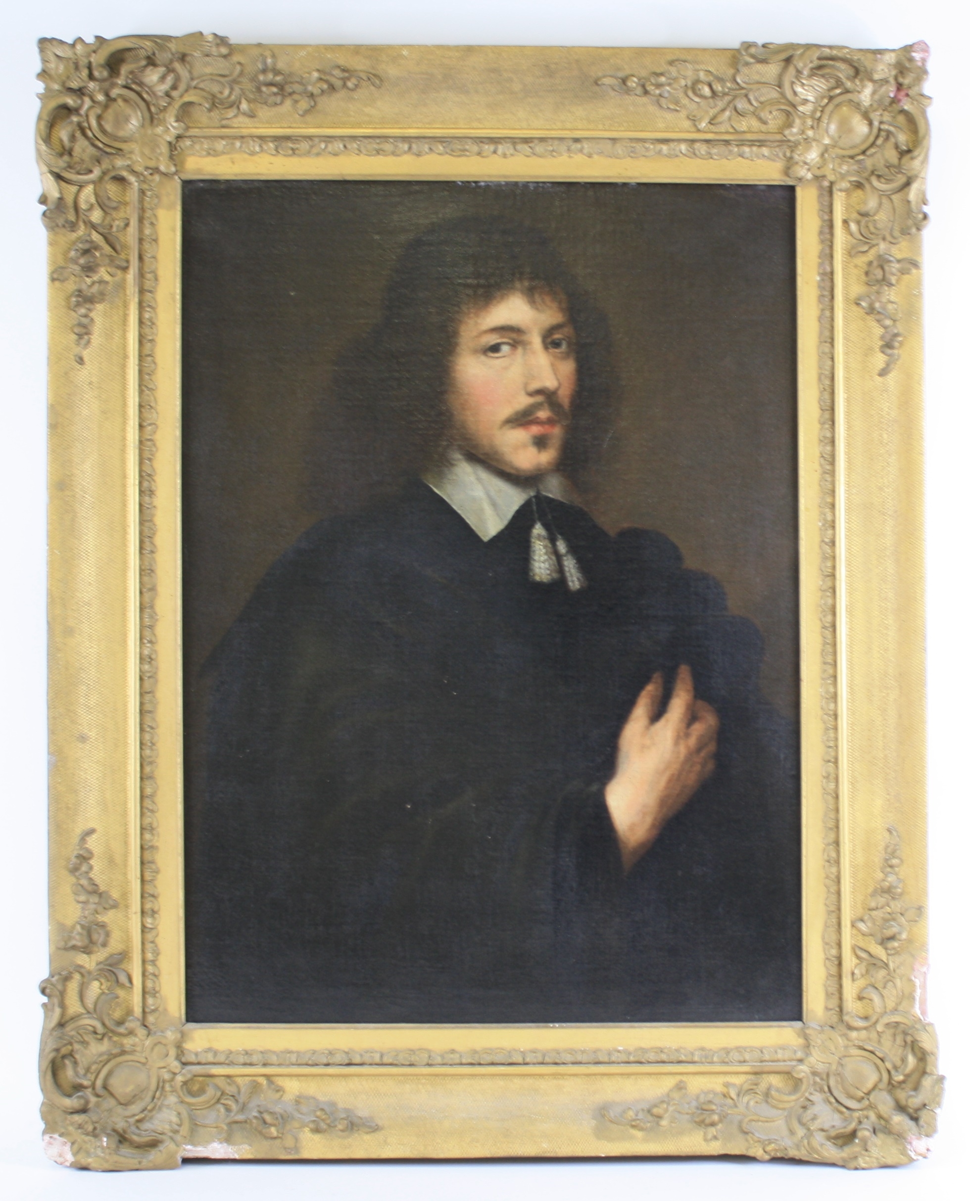 Anthony van Dyck | - Half-length portrait of a gentleman | MutualArt