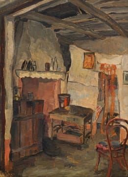 Interior Scene by Walter Brummer