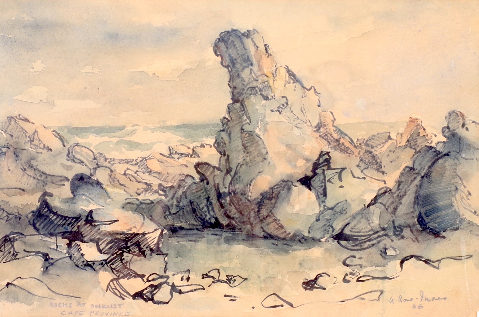 Alexander Rose-Innes | ROCKS AT ONRUS | MutualArt