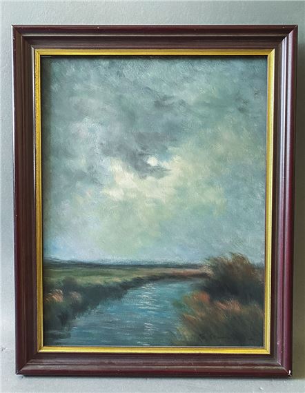 Mondnacht im Teufelsmoor by Fedor Szerbakow