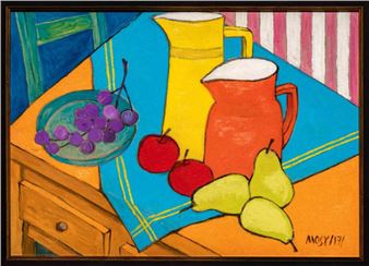 Red and yellow jug - Michał Ostaniewicz