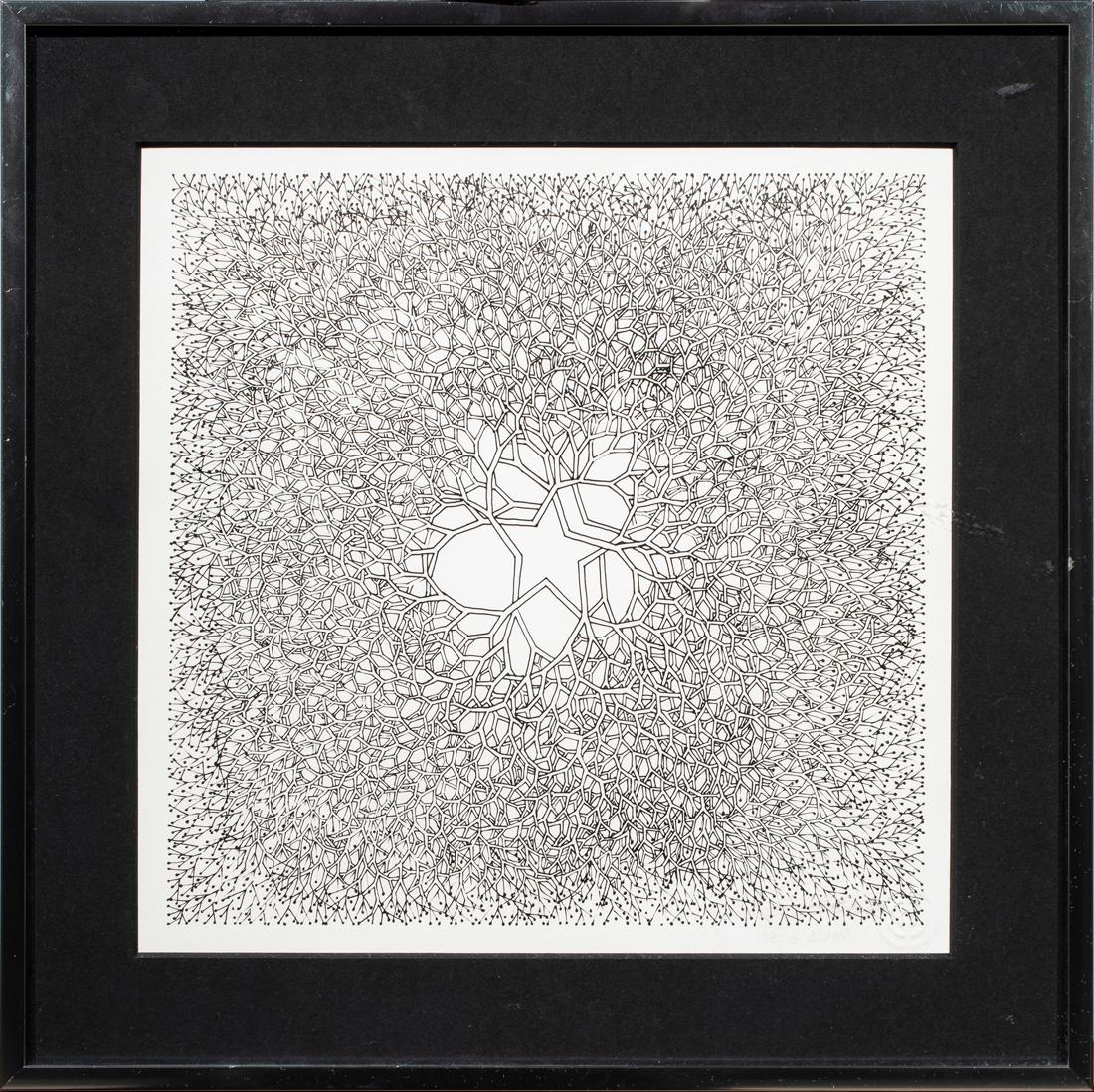 Artwork by Ruth Asawa, Desert Star, Made of offset lithograph