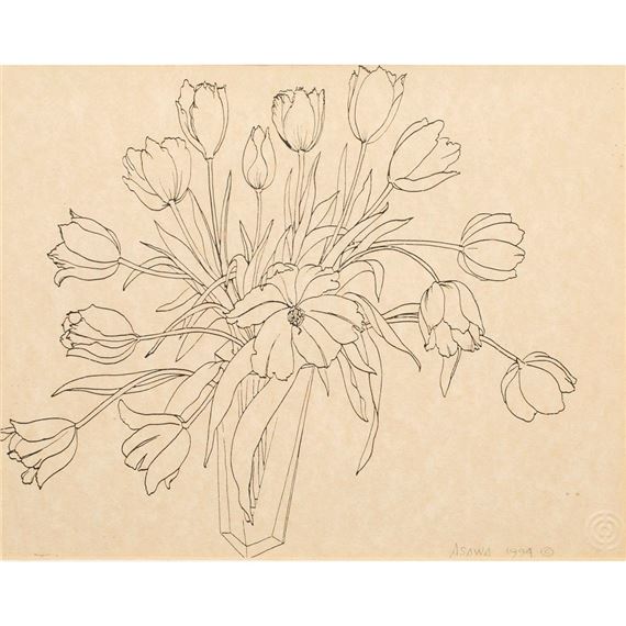 Tulips by Ruth Asawa, 1994