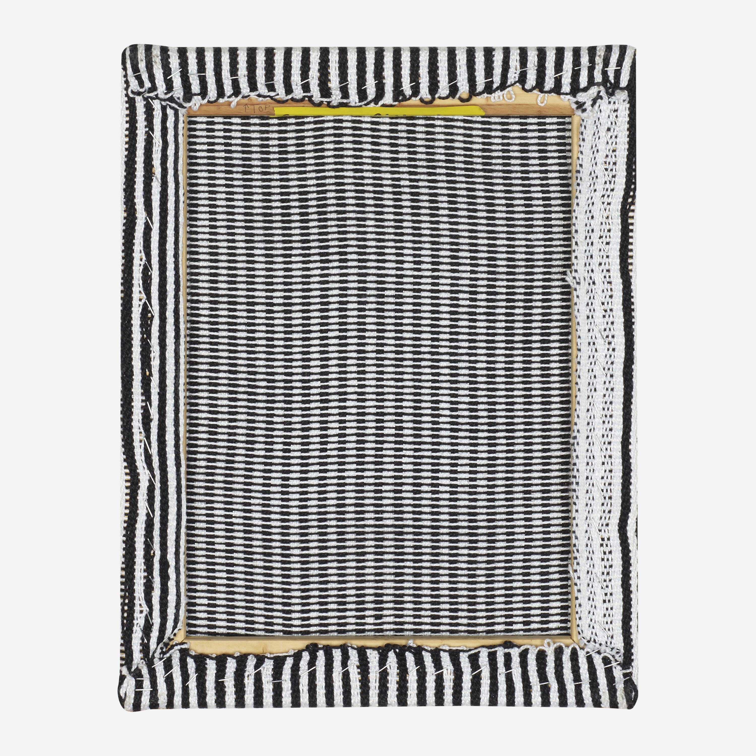 Artwork by Samantha Bittman, Untitled, Made of acrylic on handwoven textile