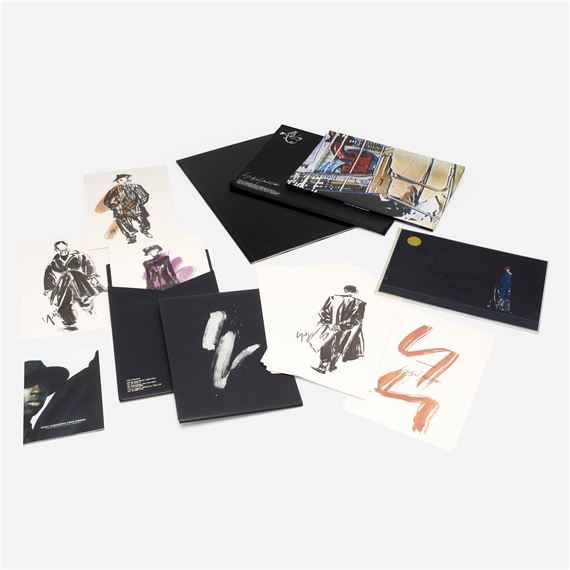 Collection of six lookbooks by Yohji Yamamoto, 1992-2001