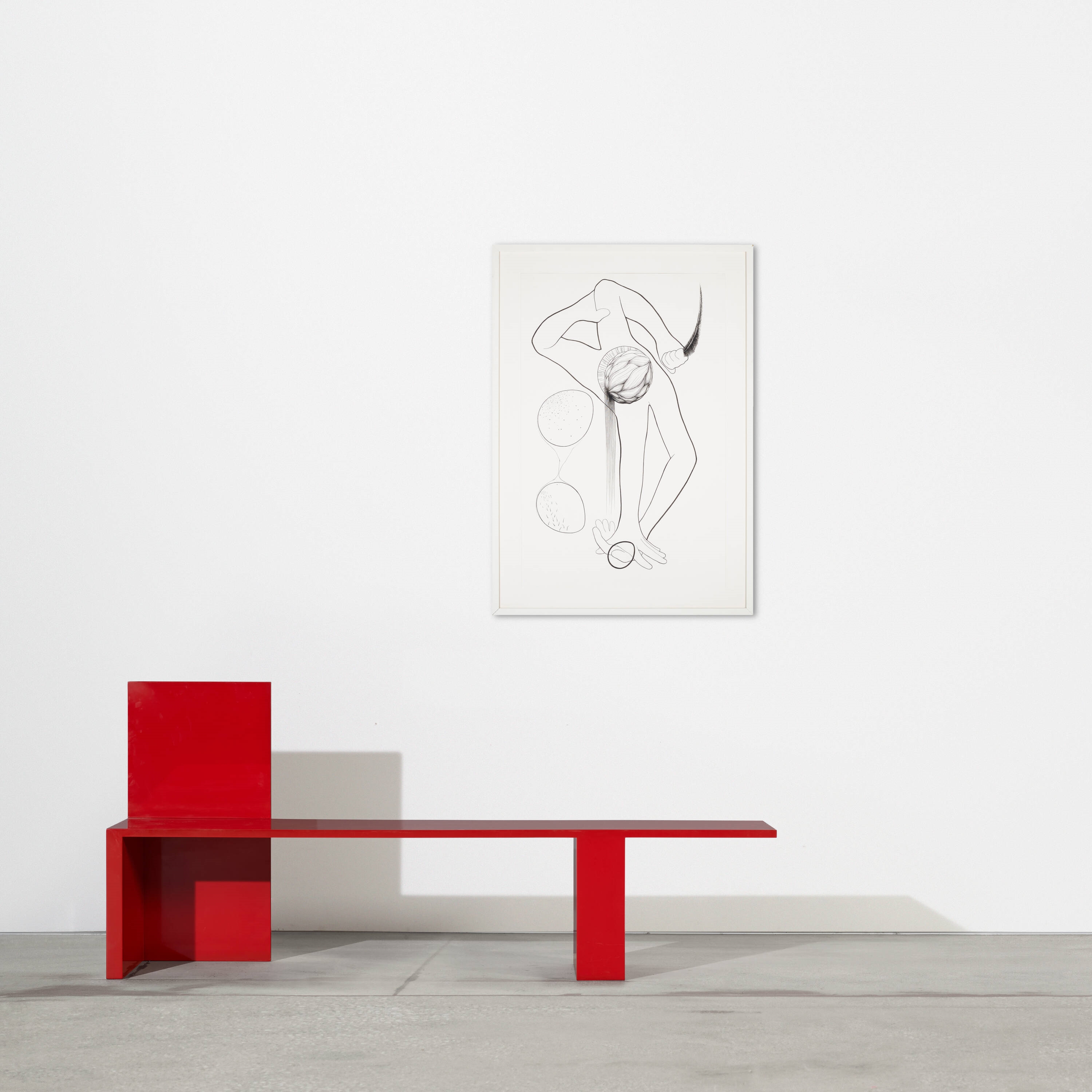 Artwork by KC Crow Maddux, Untitled, Made of ink on paper