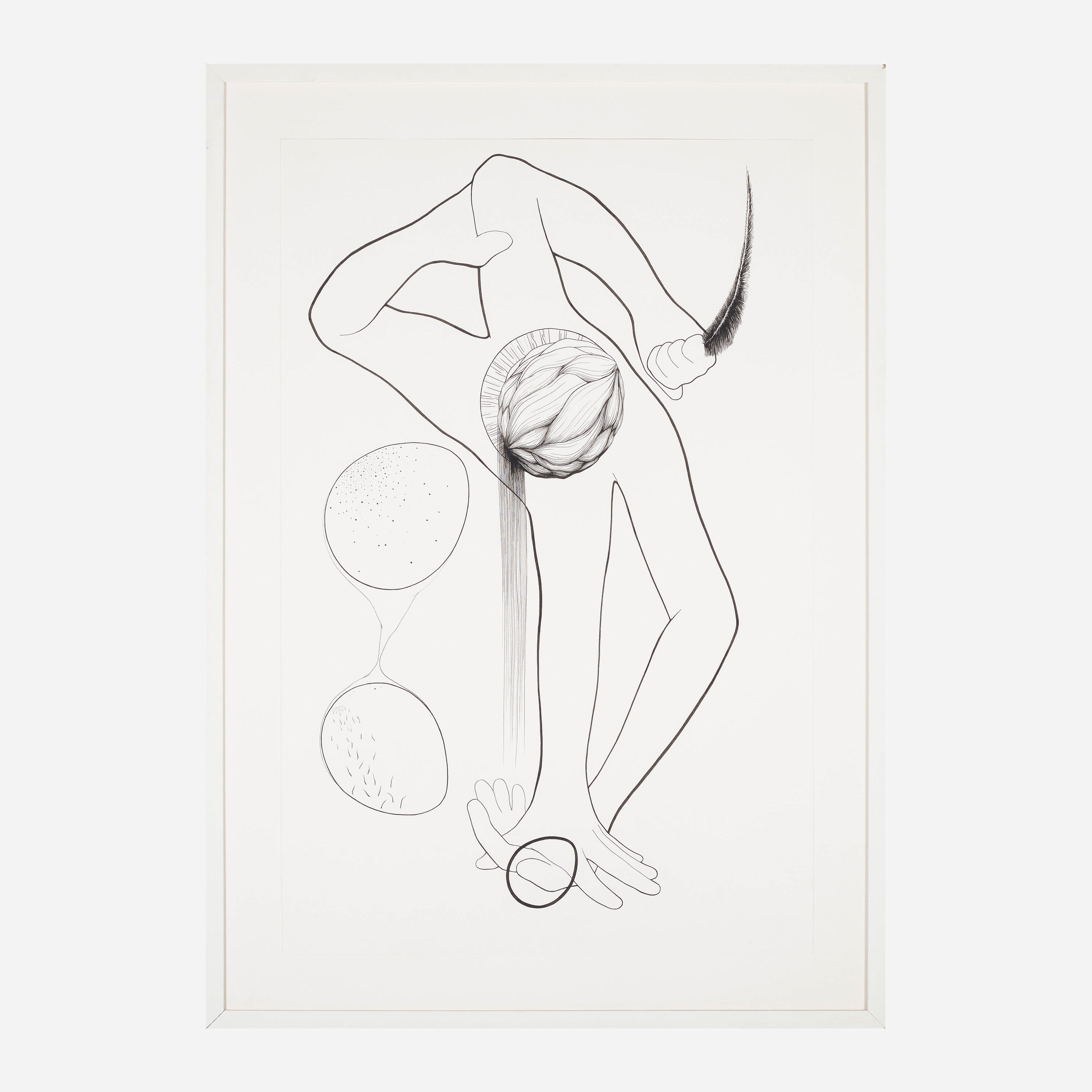 Artwork by KC Crow Maddux, Untitled, Made of ink on paper