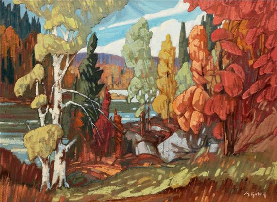 Automne au Québec by Gaston Rebry