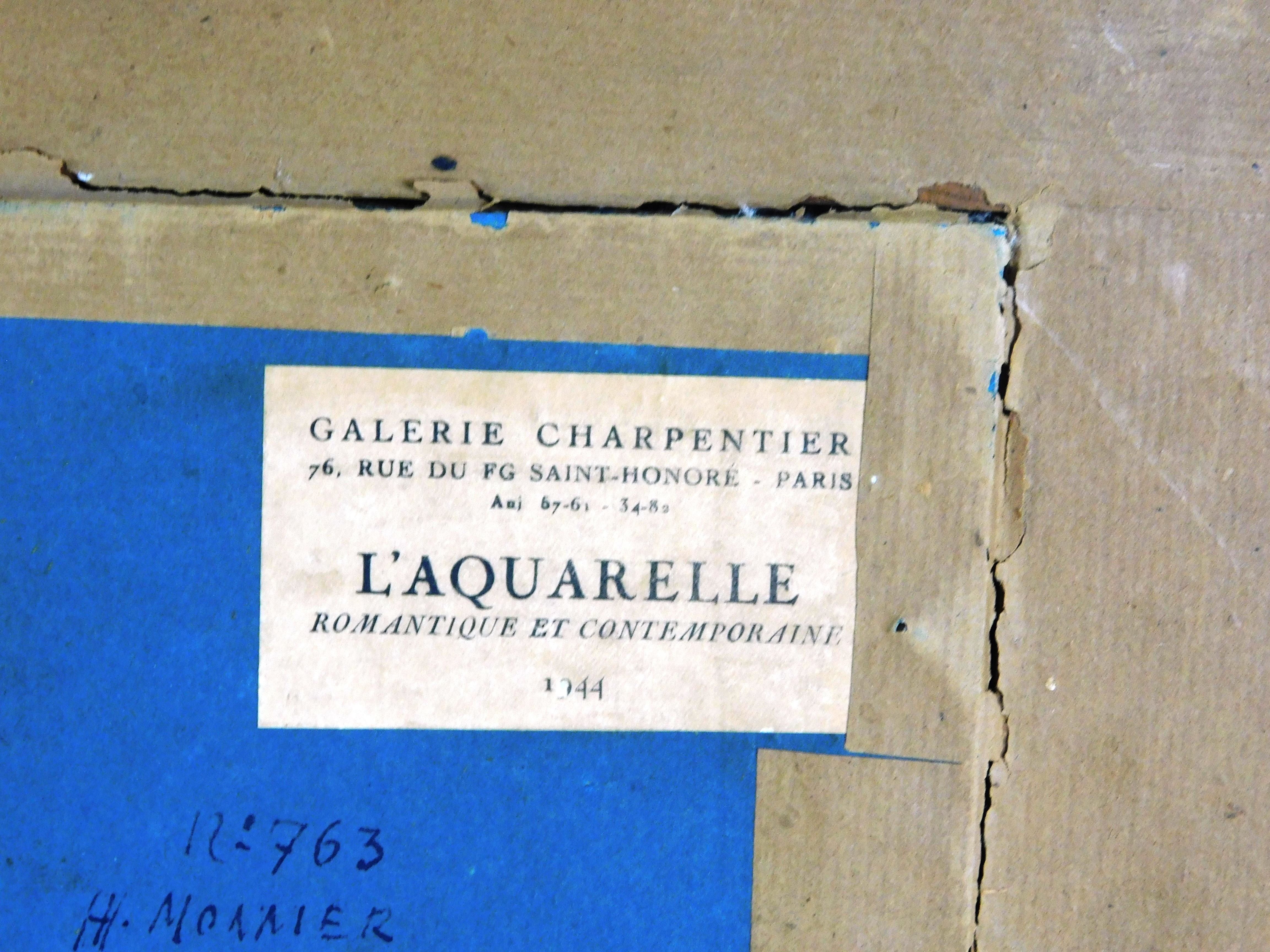 Artwork by Henry Monnier, La Faite de l'Amour, Made of watercolor