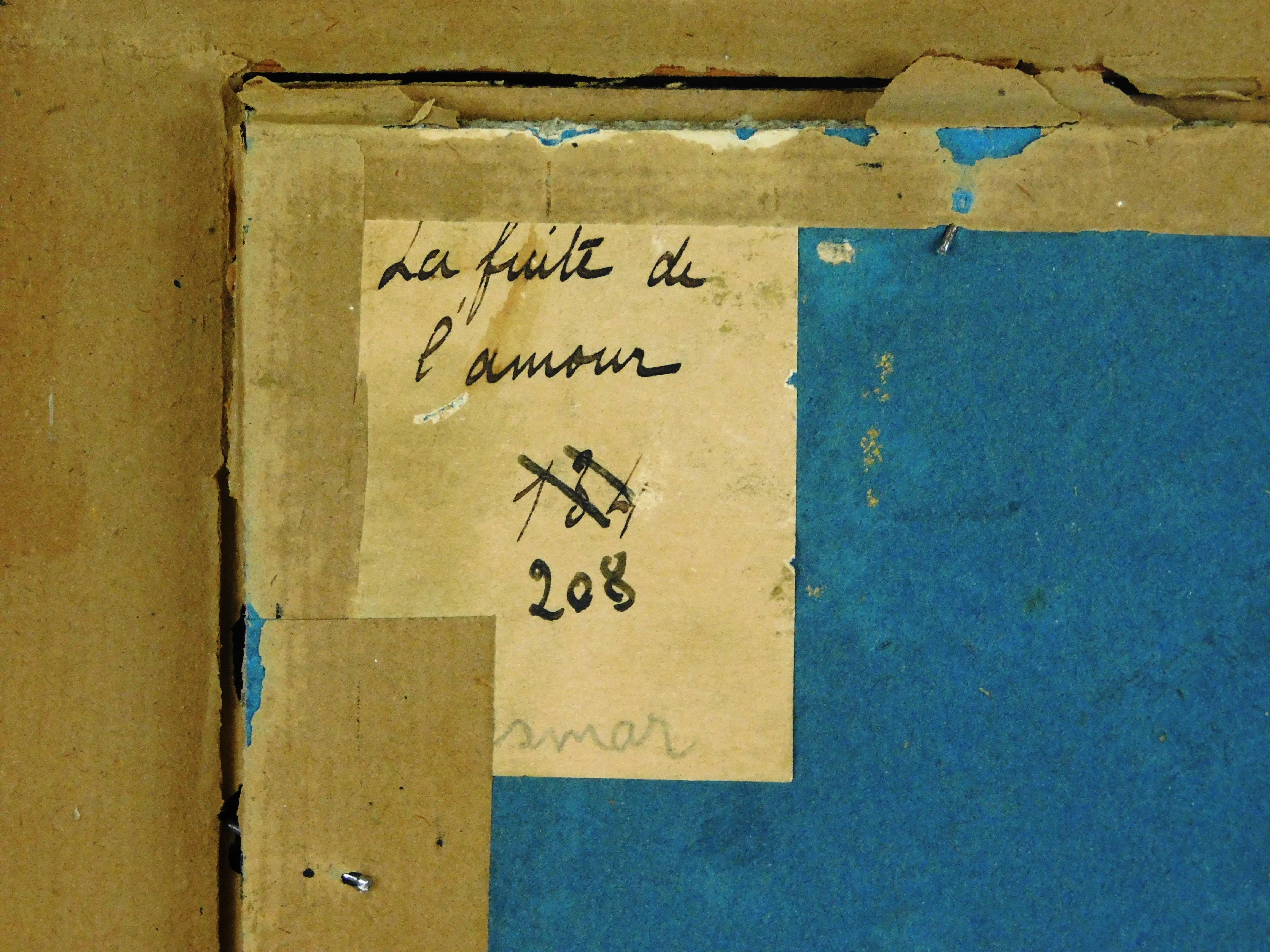 Artwork by Henry Monnier, La Faite de l'Amour, Made of watercolor