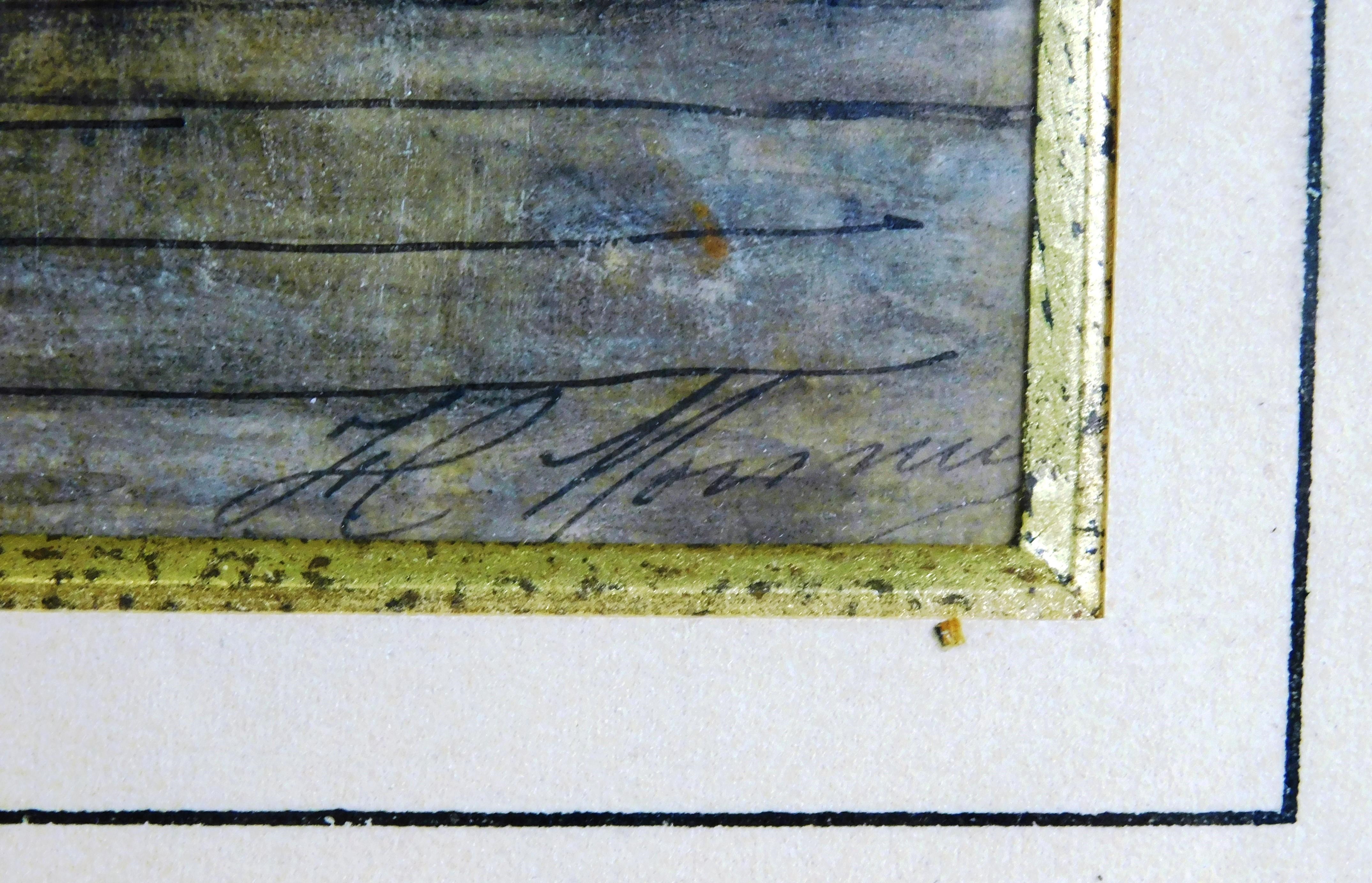 Artwork by Henry Monnier, La Faite de l'Amour, Made of watercolor