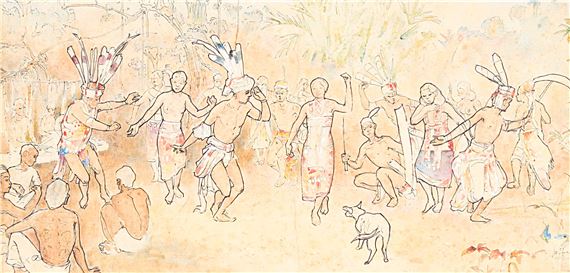 Dance of The Sea-Dayak by Lee Man Fong, September 2023