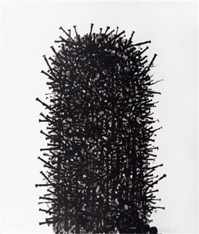Gnther Uecker | Kaktus (84) | MutualArt