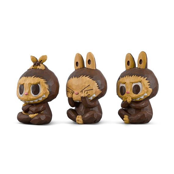 Kasing Lung | Three Wise Labubu Series: Don't Hear, Don't See, Don