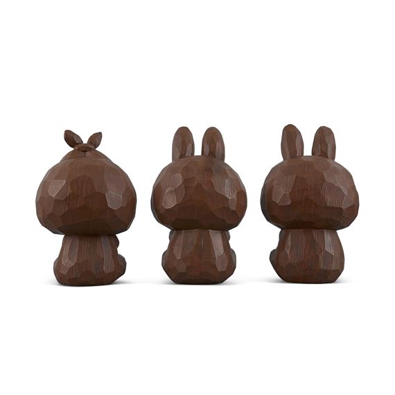Labubu 3点 Kasing Lung | Three Wise Labubu Series: Don't Hear, Don't