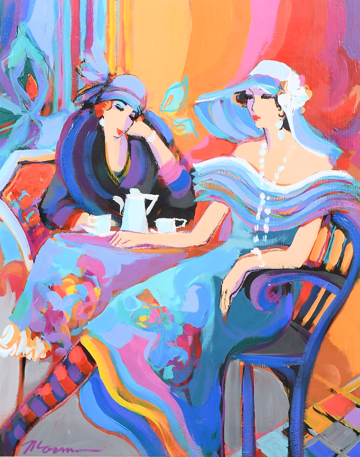 Isaac Maimon | Tranquil Teatime | MutualArt