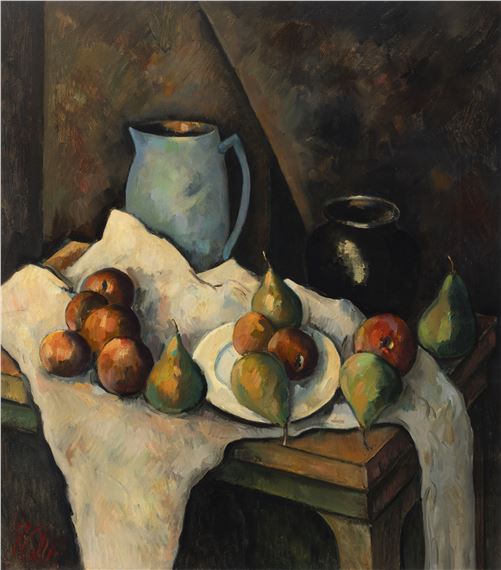 Peter Collis | Still Life with Blue Jug | MutualArt