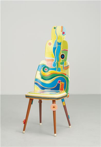 Johann Rumpf | A unique high back chair ‘The 1968 ERA’, (2022) | MutualArt