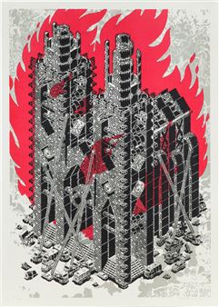 Bez tytułu (Katedra płonie) - Mariusz Waras