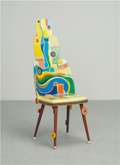 Johann Rumpf | A unique high back chair ‘The 1968 ERA’, (2022) | MutualArt