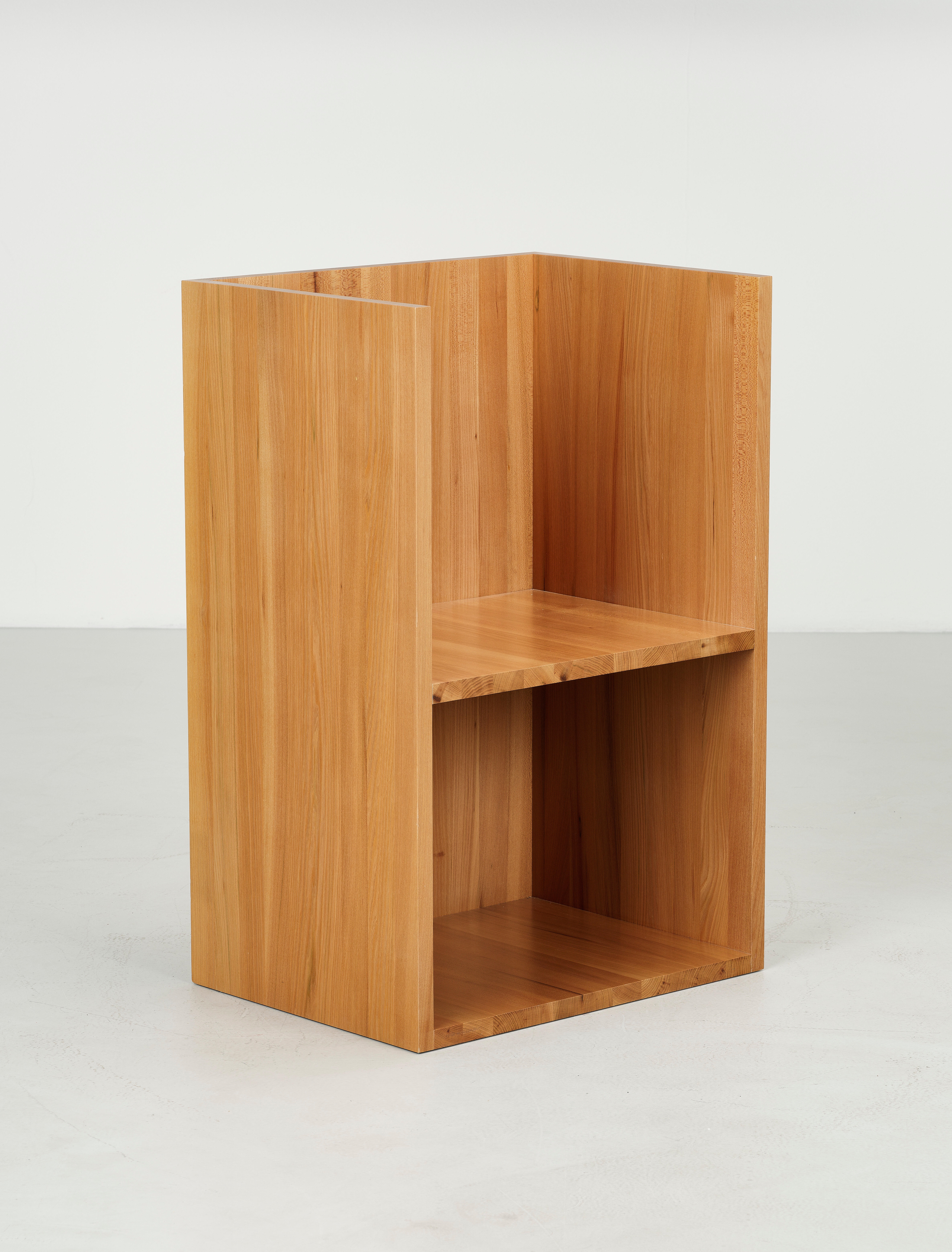 Artwork by Peter Wigglesworth, A rare armchair mod. AC.2, Made of plywood and wood