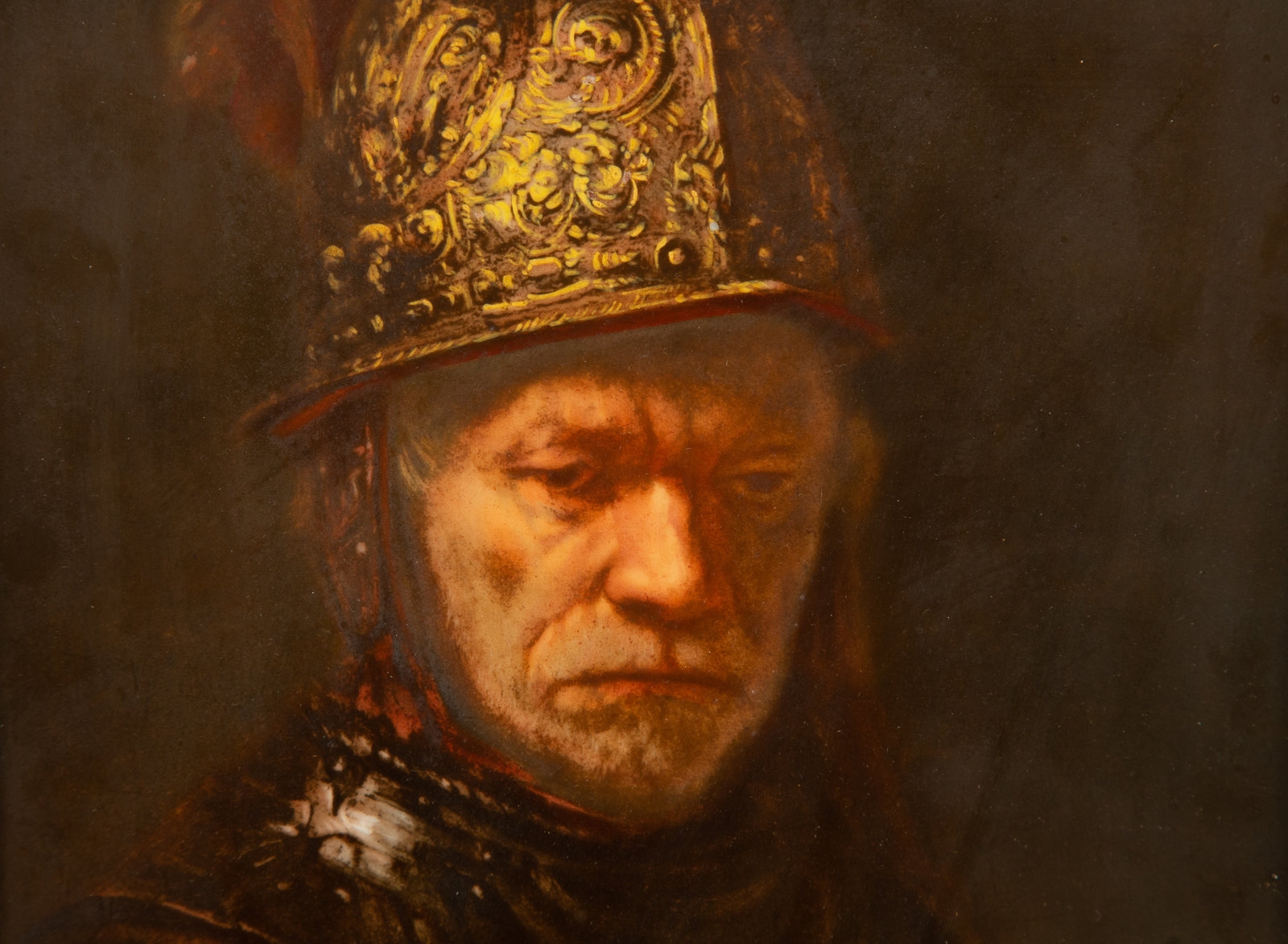Der Mann Mit Dem Goldhelm Rembrandt