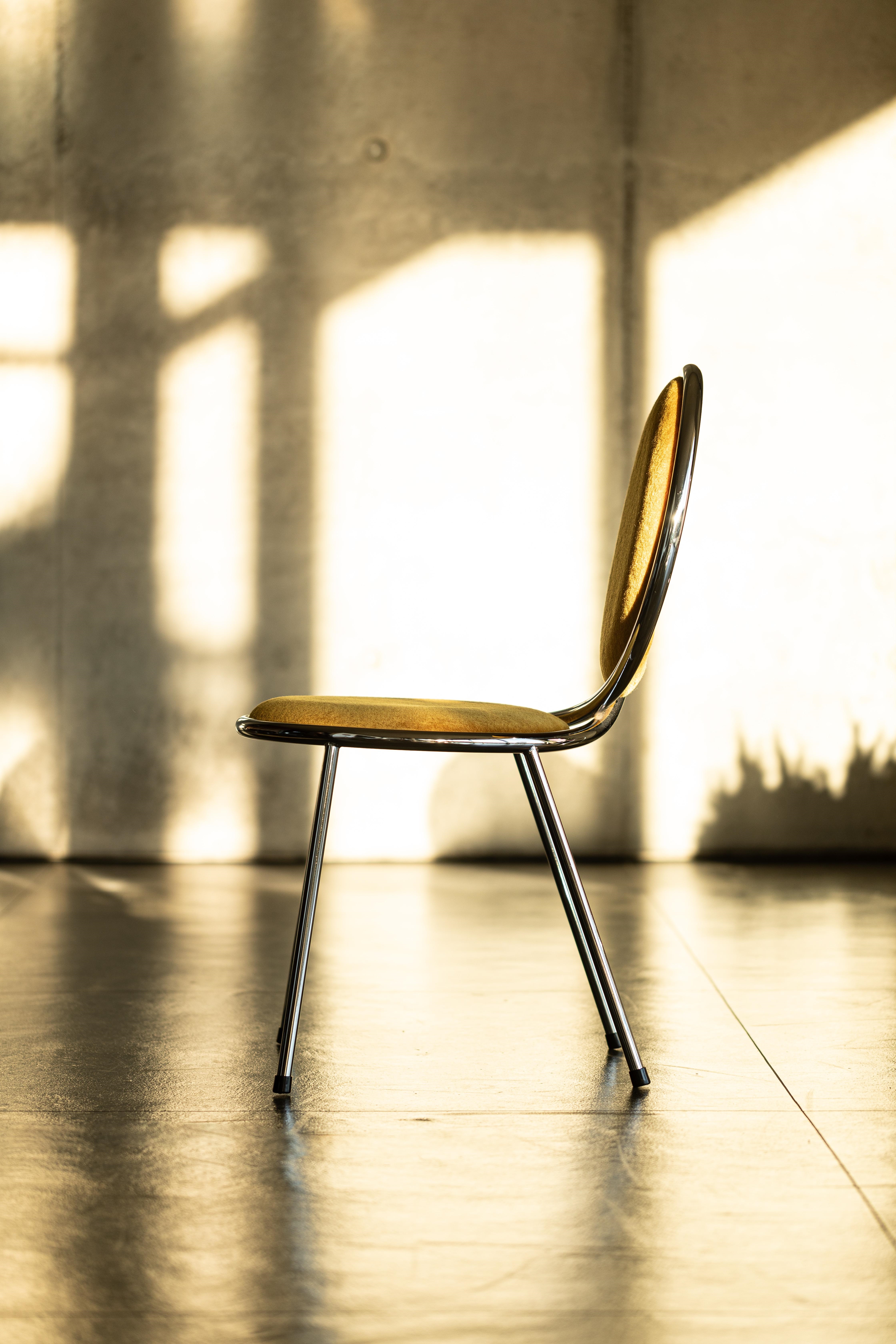 Artwork by Xaver Sedelmeier, An “Infinity” chair, Made of tubular steel