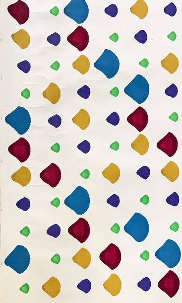 Artwork by Christian de Cambiaire, Abstraction, Made of Oil on paper