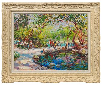 Sommerlicher Park - Anatoli Belonog