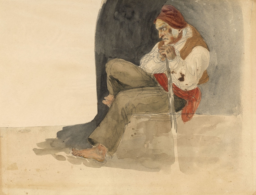 Eugène Delacroix Odalisque MutualArt