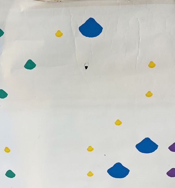 Artwork by Christian de Cambiaire, Abstraction, Made of Oil on paper