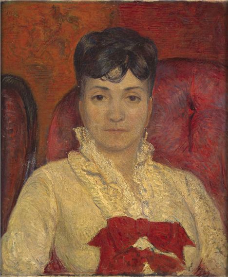 Frederic Samuel Cordey | Portrait de l'épouse de l'artiste | MutualArt