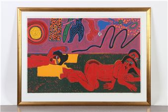 CORNEILLE, GUILLAUME CORNELIS VAN BEVERLOO. Litografi, 48/200. - Corneille