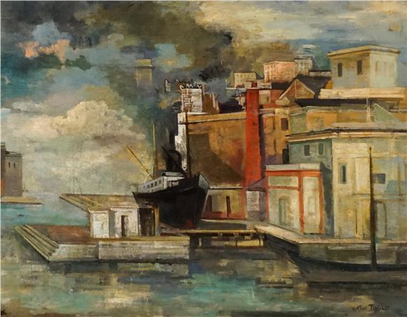 European View of a City by Victor Tischler