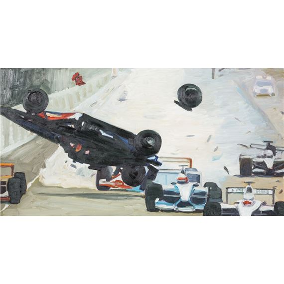 "Formel I Bild VII" by Peter Oskar Käser, 2001