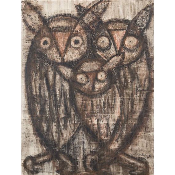 "Eulen", by Friedrich Vordemberge-Gildewart