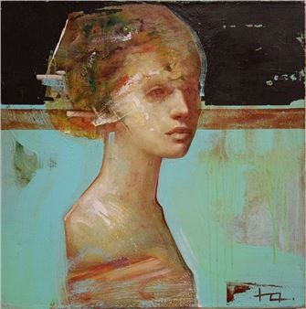 Bust of a girl - Ihor Panchuk