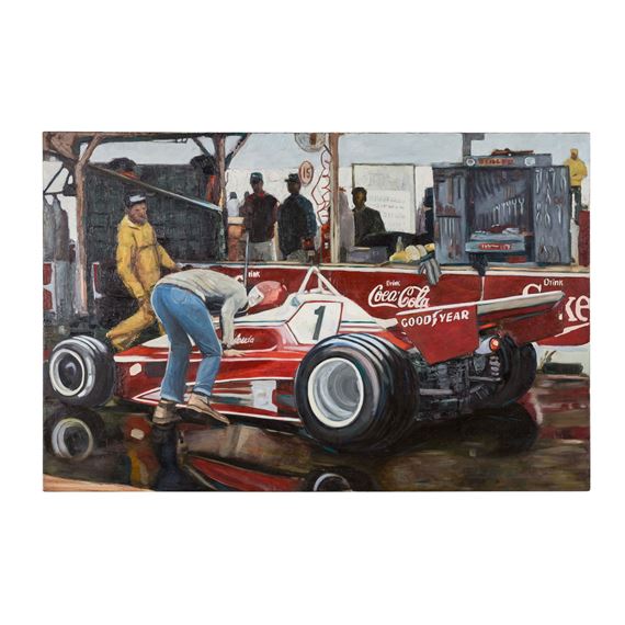 "Pitstop" by Peter Oskar Käser, 1995