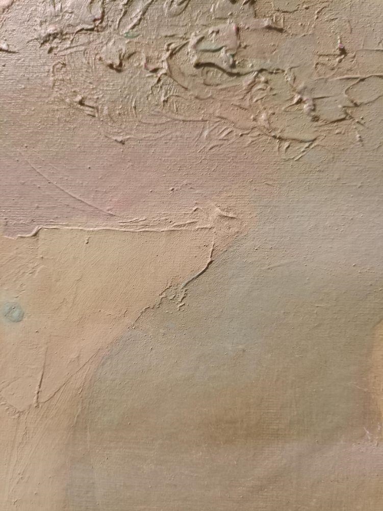 Artwork by Ihor Panchuk, The girl in the fog, Made of oil and acrylic on canvas