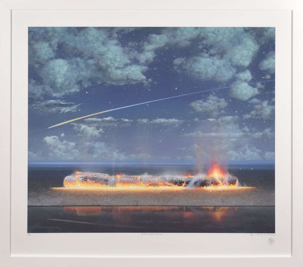 Tim Storrier | Star Light Line | MutualArt