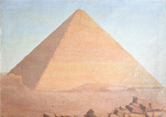 American School, 18th Century | THE GREAT PYRAMID OF CHEOPS, GIZEH ...