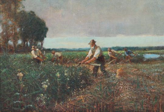 The Reedcutters by Charles Mayes Wigg