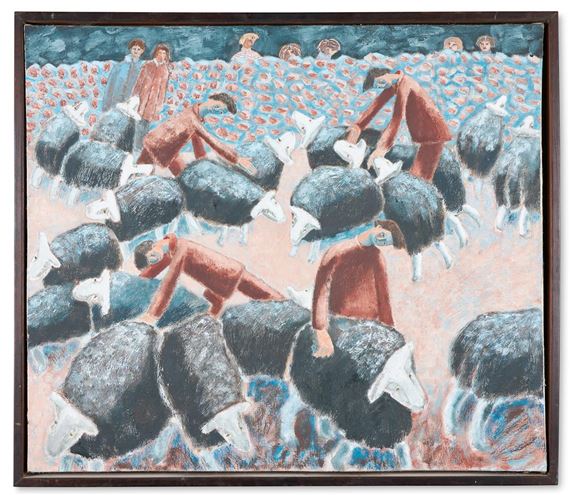 SORTING SHEEP - Louise Sturgis