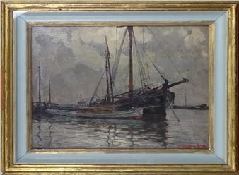 Bateaux au port - Jean Stevan