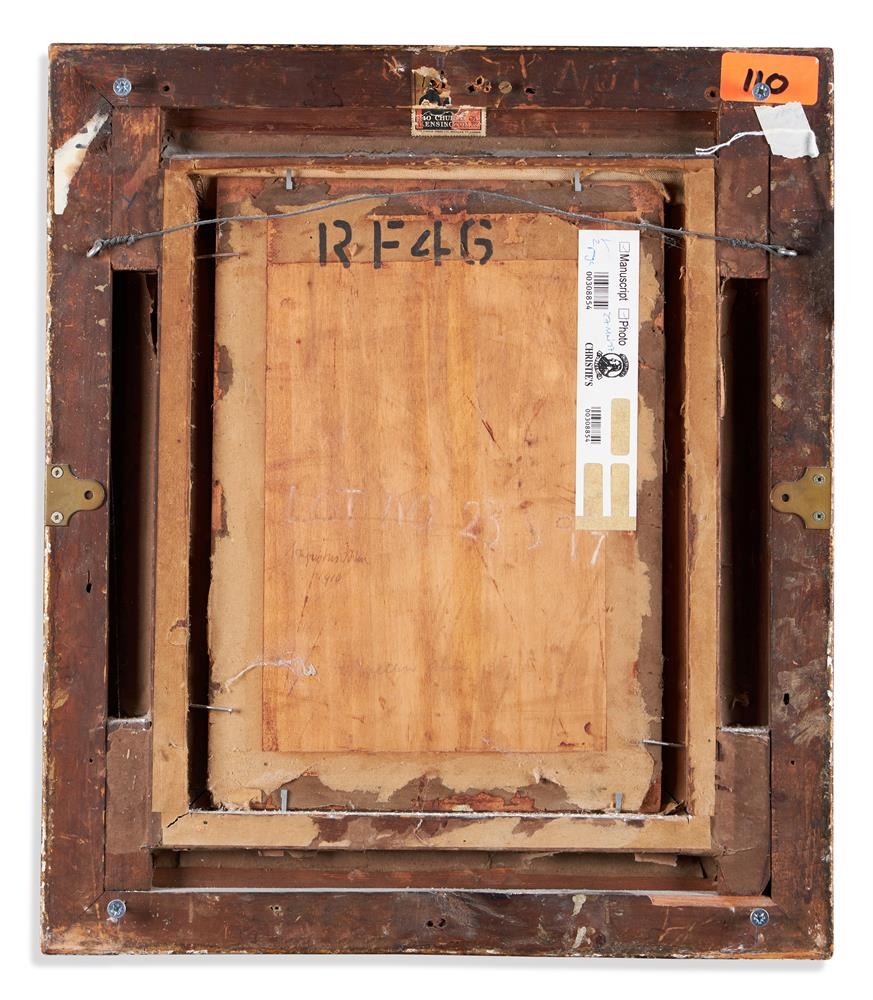 Artwork by Augustus Edwin John, THE YELLOW GOWN (DORELIA), Made of Oil on panel