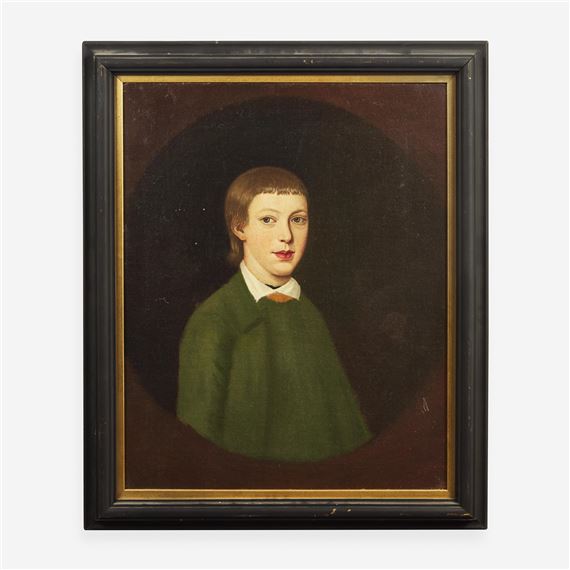 Portrait of a Young Boy by American School, 18th Century