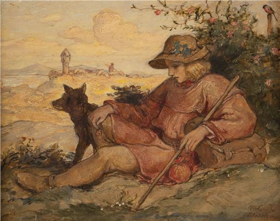 adrian-ludwig-richter-returning-home-1916-mutualart