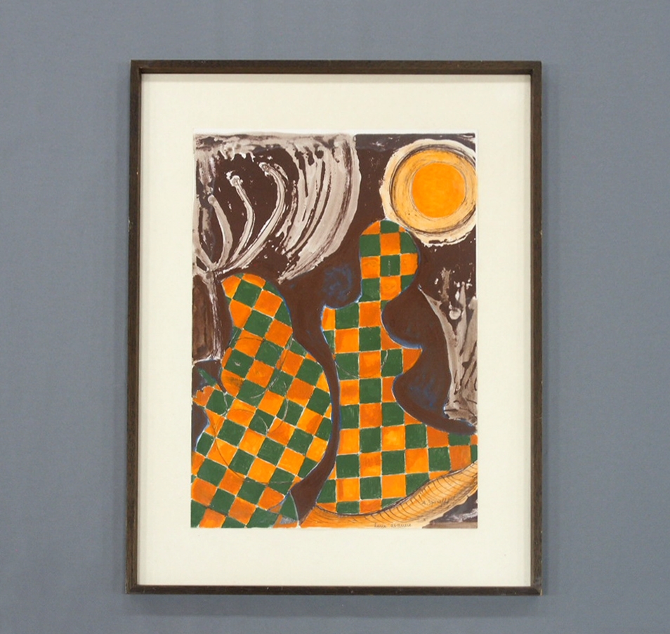 Artwork by Anita Spinelli, Luna avancio, Made of Mixed media on paper