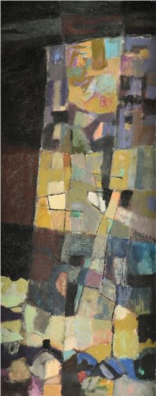 Luminous Cliff, by Merrill Mahaffey, 1960